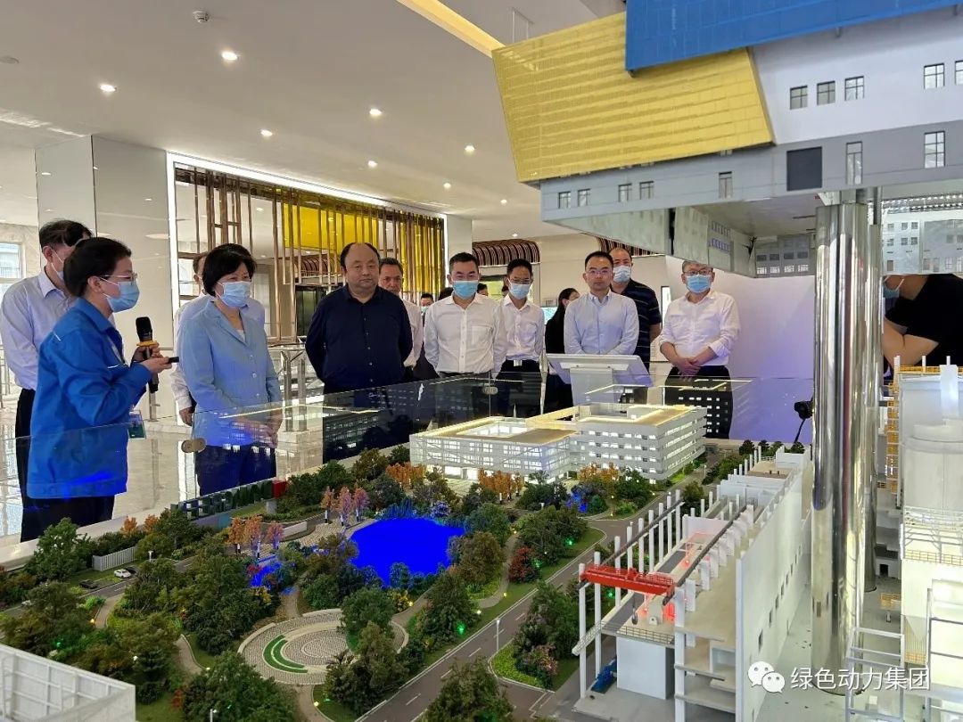 天下政协副主席沈跃跃调研尊龙凯时通州项目
